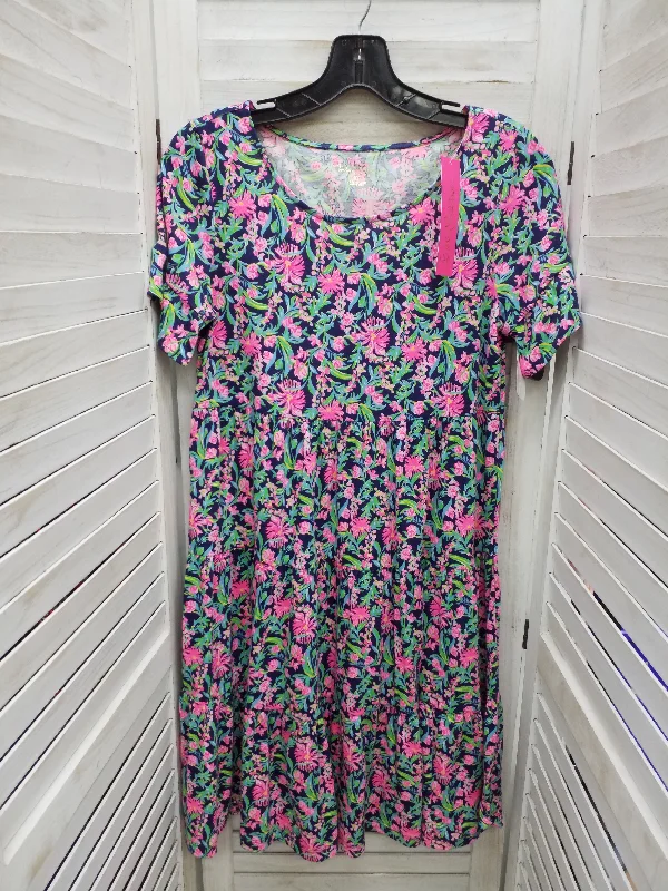 Act Fast Multi-colored Dress Casual Short Lilly Pulitzer, Size Xs