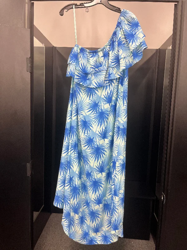 YEAR-End Sale Blue Dress Party Long Vineyard Vines, Size S