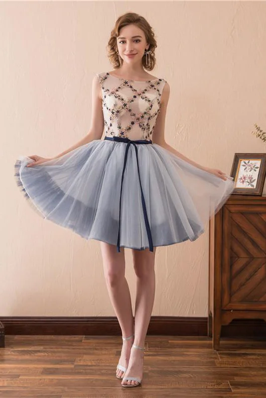 Price Meltdown Blue Short Homecoming Dress Party Dress