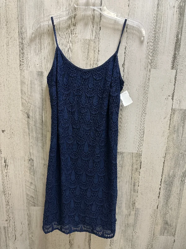 Lowest Price Navy Dress Casual Short Lilly Pulitzer, Size S