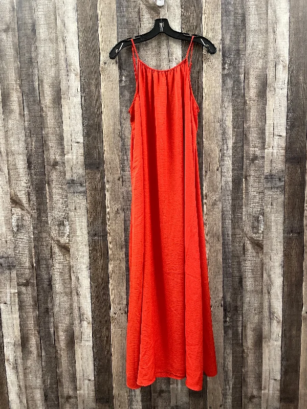 Deal Alert Red Dress Casual Maxi Prologue, Size Xl