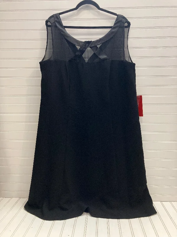 Act Now Black Dress Party Short Js Collections, Size 20