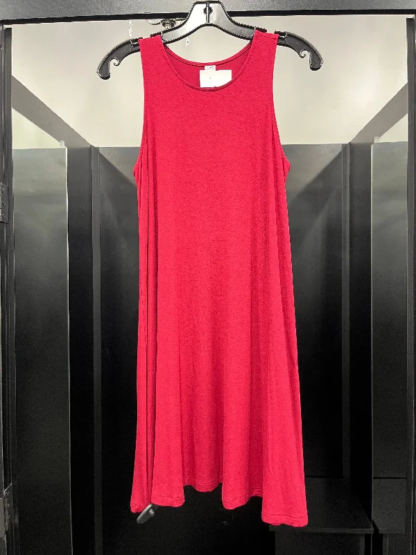 YEAR-End Sale Red Dress Casual Midi Old Navy, Size S