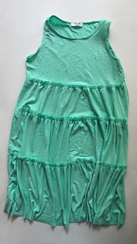 Factory Direct Sale Green Dress Casual Maxi Zenana Outfitters, Size M