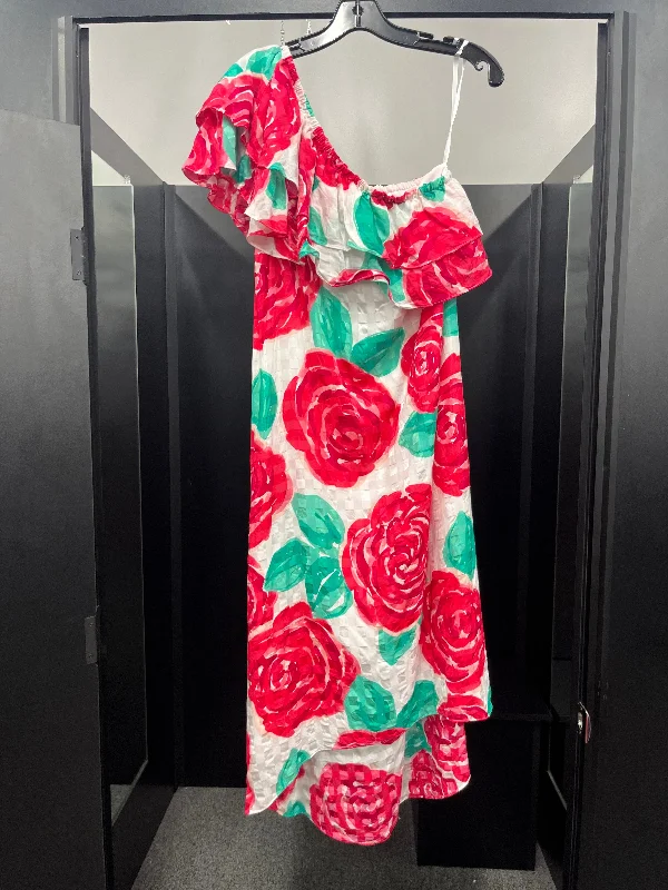The Best Prices Floral Dress Party Long Vineyard Vines, Size S
