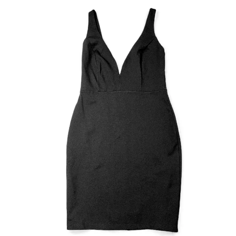 Super Deal Black Dress Party Short By Lulus, Size: L