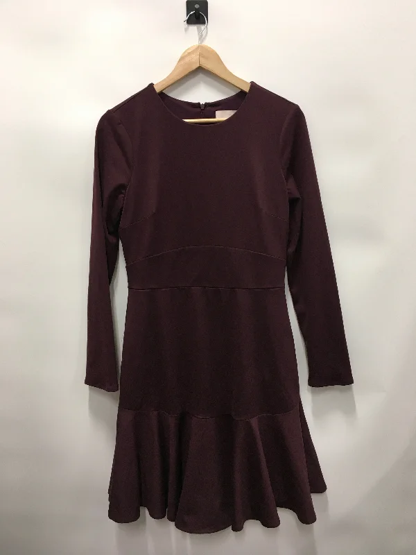 Final Clearance Purple Dress Party Short Gal Meets Glam Collection, Size M