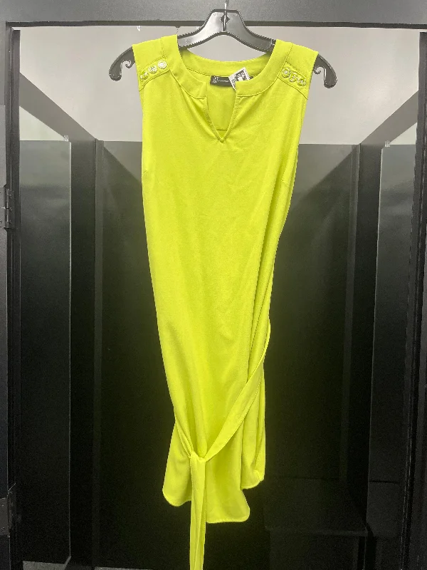 Deal Explosion Lime Green Dress Work New York And Co, Size S