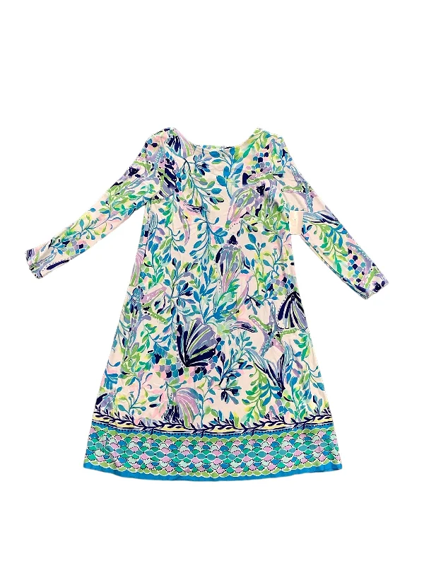 Special Promotion Blue & White Dress Casual Short Lilly Pulitzer, Size Xxs