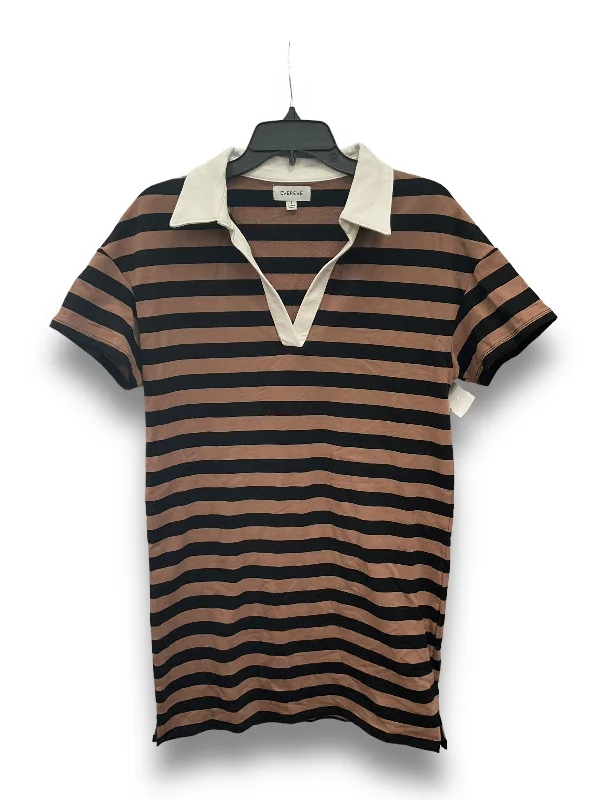 Loyalty Reward Striped Pattern Dress Casual Short Evereve, Size S