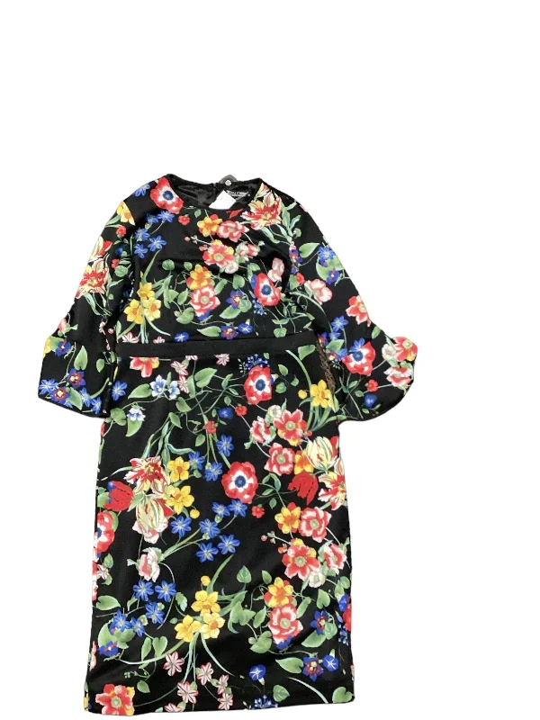 Act Now Floral Print Dress Casual Maxi New York And Co, Size L