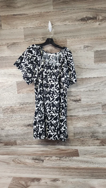 Lowest Price Black & White Dress Casual Short Free Assembly, Size Xs