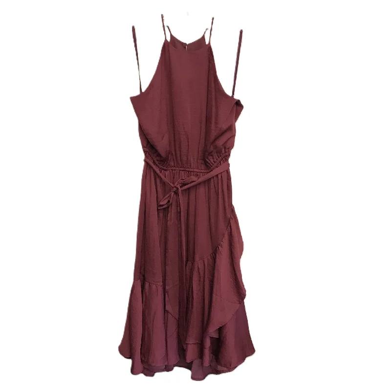 Limited Stock Red Dress Casual Short By Loft, Size: Xs