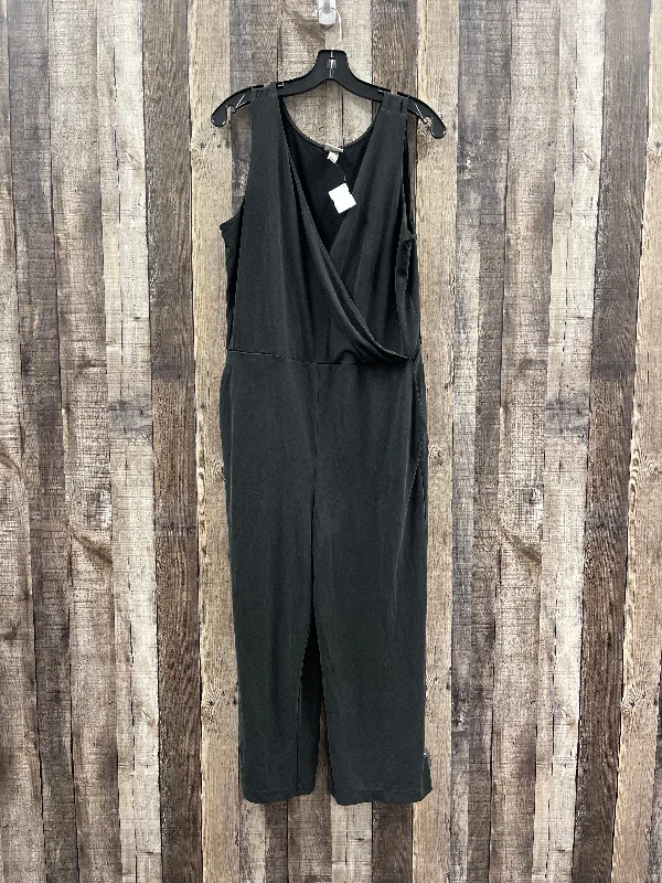 One-DAY Sale Black Dress Casual Maxi A New Day, Size L