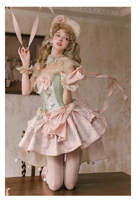 Fantastic Deals Nikki Tomorrow~Deer Dreaming~Sweet Lolita JSK Bodice Dress with Detachable Straps