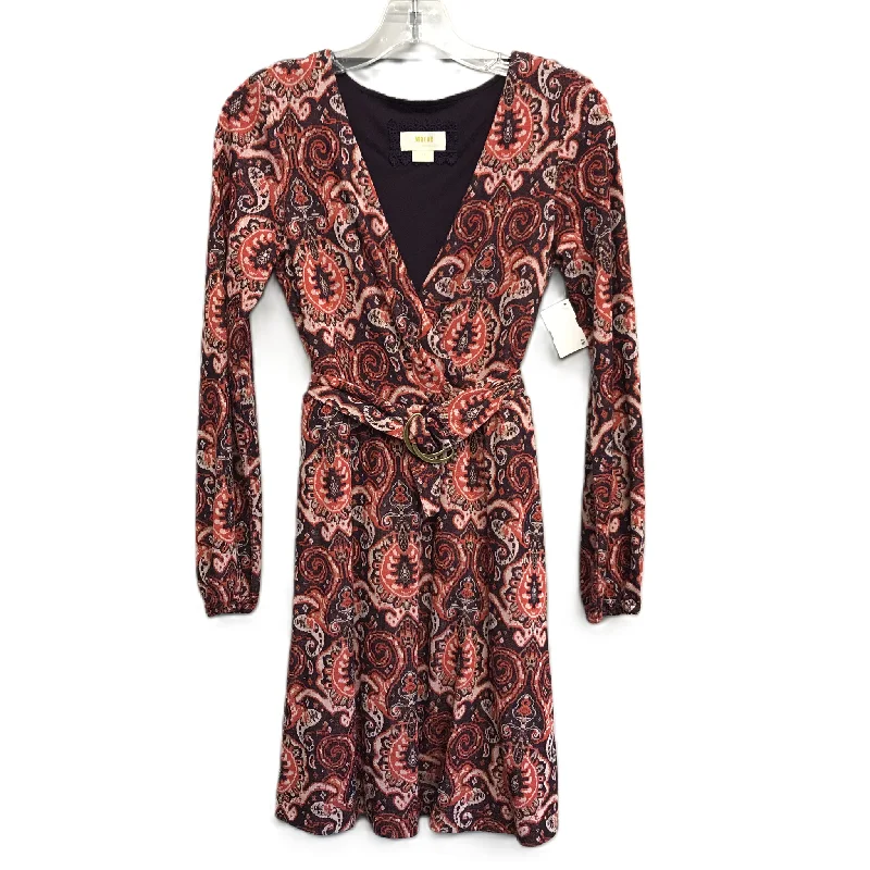 Unmissable Offer Multi-colored Dress Casual Short By Maeve, Size: Xs