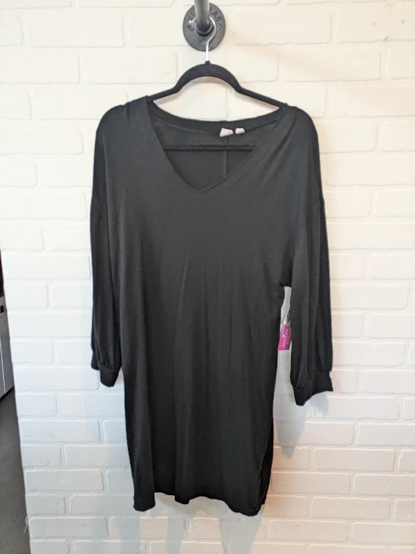 Flash Deals Black Dress Casual Short Gap, Size M