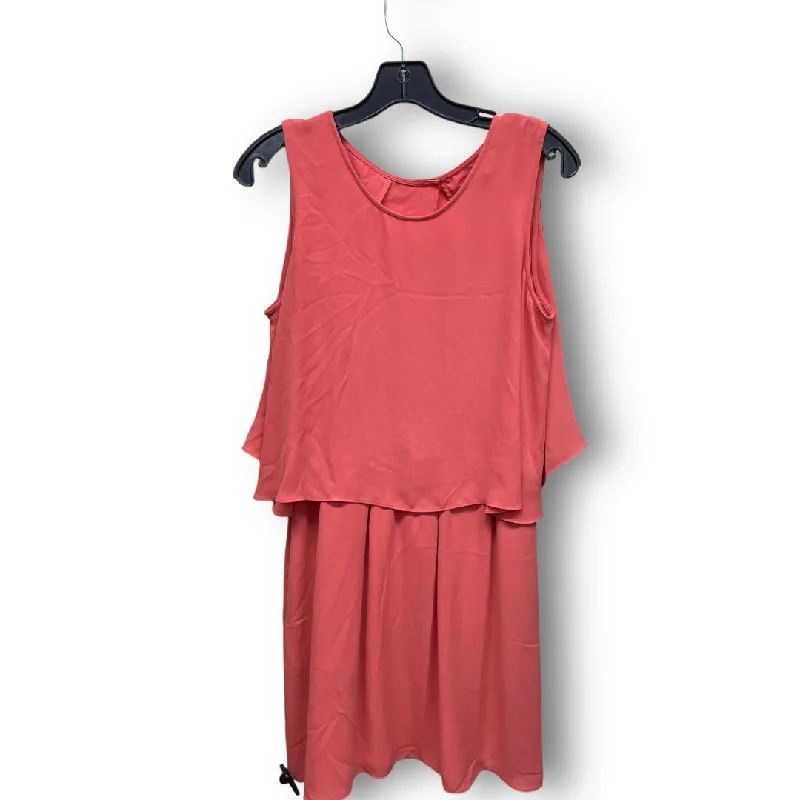 Value Deals Orange Dress Casual Short Bcbgmaxazria, Size M