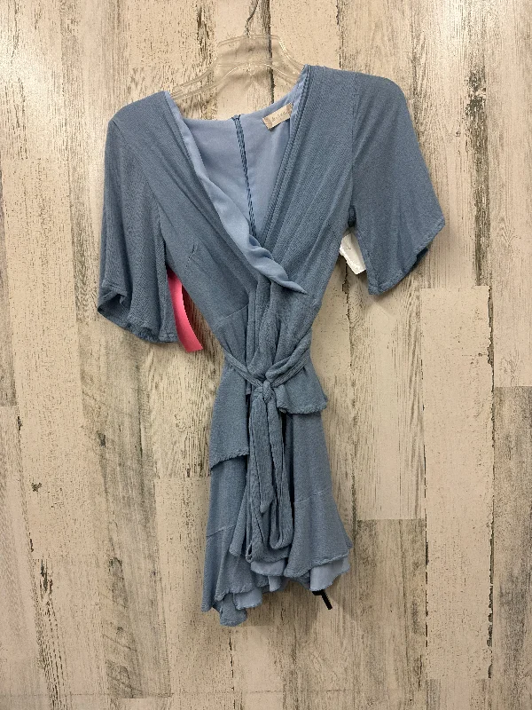 Deal Alert Blue Dress Casual Short Altard State, Size S