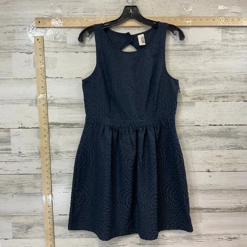 Bargain Prices Navy Dress Casual Short Anthropologie, Size L