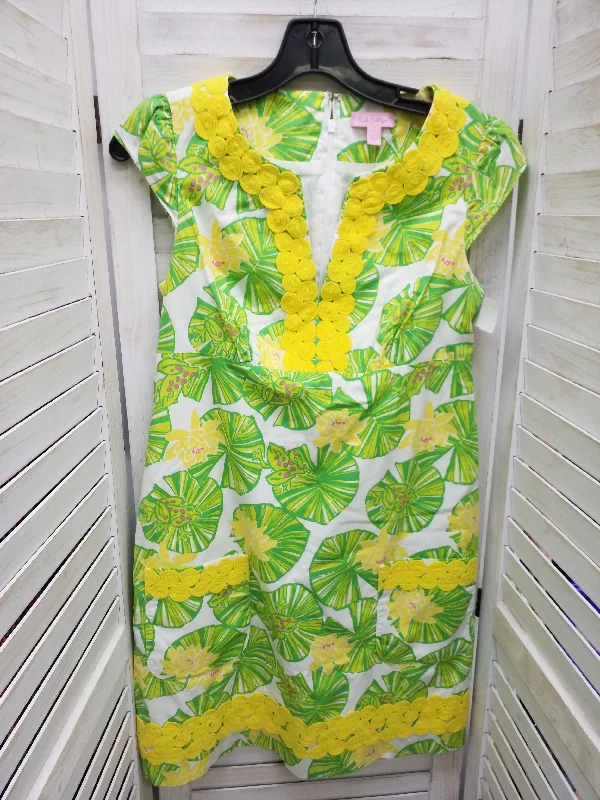 Daily Deals Green Dress Casual Short Lilly Pulitzer, Size 2