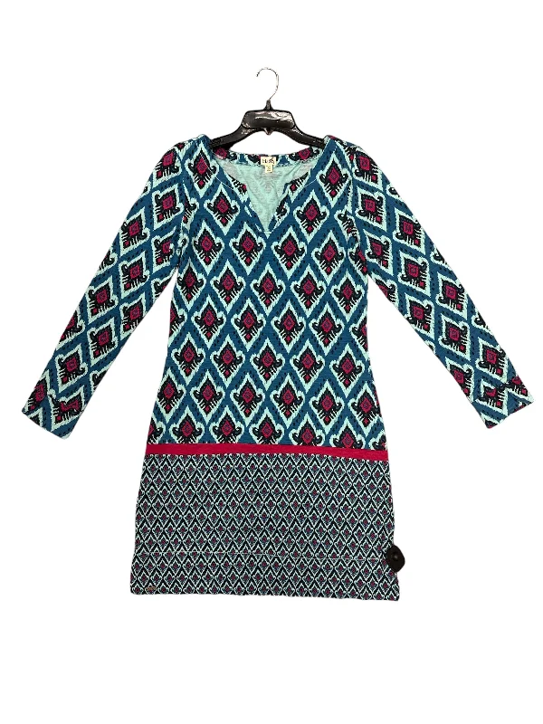 Today’s Special Geometric Pattern Dress Casual Midi Hatley, Size 6