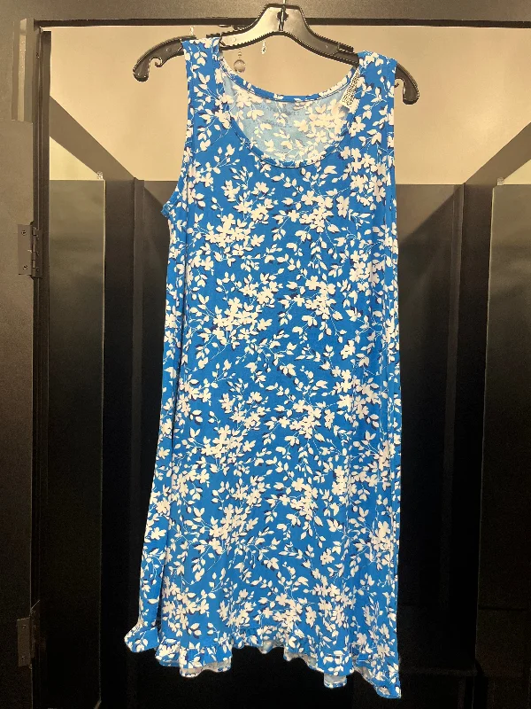 Sale Event Blue Dress Casual Midi Draper James, Size S