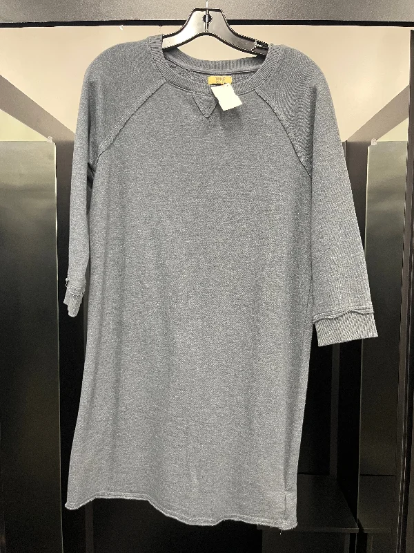 Fantastic Offers Grey Dress Casual Midi True Craft, Size S