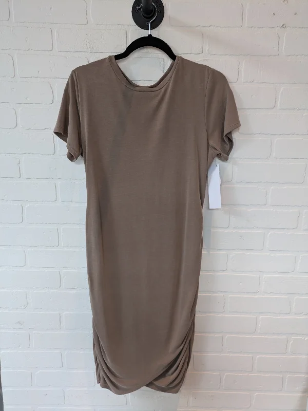 Discount Deals Brown Dress Casual Short Express, Size M