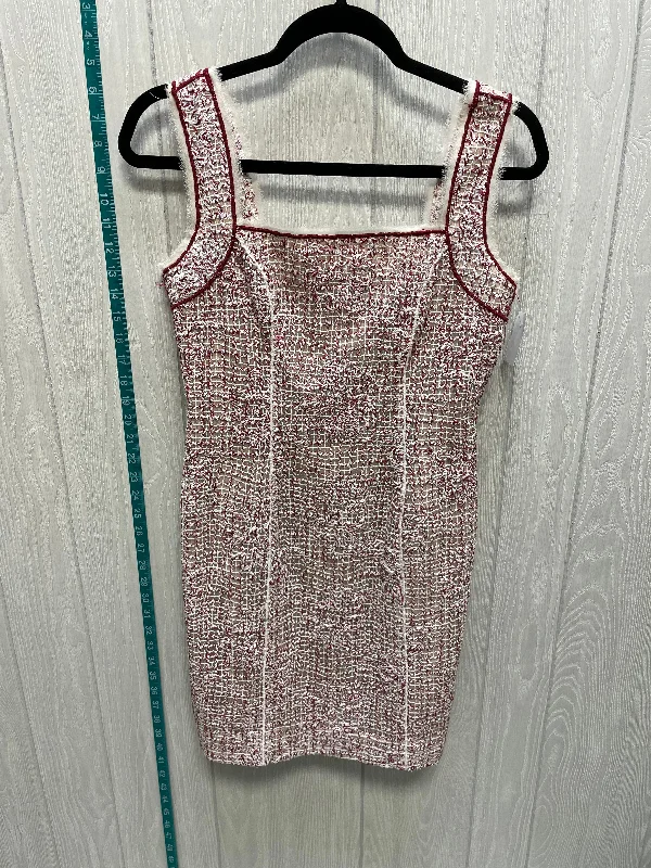 Now or Never Red & White Dress Party Short Worth Ny, Size Xs