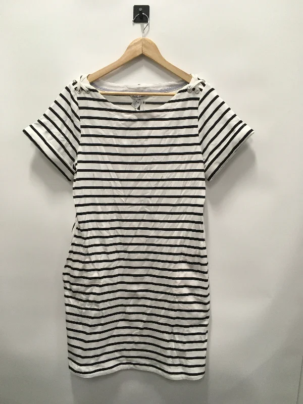 Deal Explosion Striped Pattern Dress Casual Short Tommy Bahama, Size M