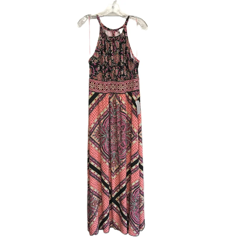 Deal of the Week Multi-colored Dress Casual Maxi By London Times, Size: L