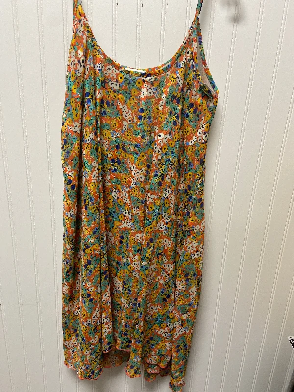 Exclusive Deal Floral Print Dress Casual Short Umgee, Size S