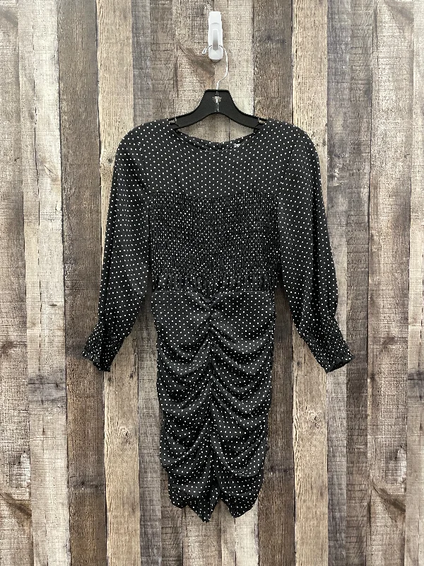 Loyalty Reward Black & White Dress Casual Short Zara, Size Xs