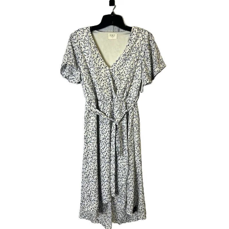Savings Galore Floral Print Dress Casual Short By Sienna Sky, Size: S