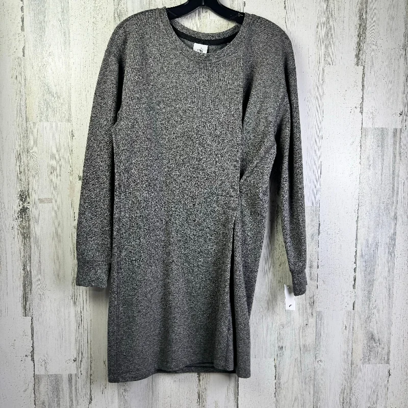 Deal Zone Grey Dress Casual Short Cabi, Size S