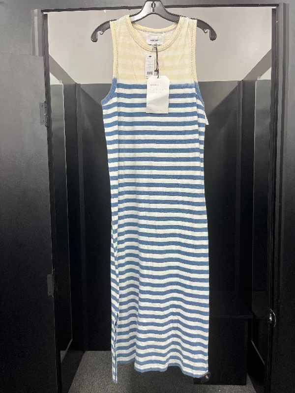 Final Markdown Striped Dress Casual Maxi Current Elliott NWT, Size S