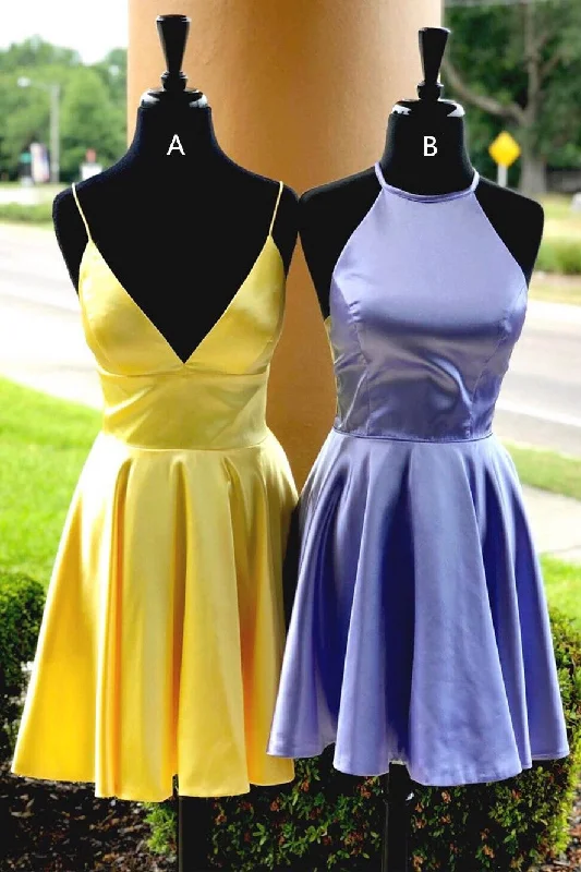 Unmissable Offer Simple A-line Short Homecoming Dress
