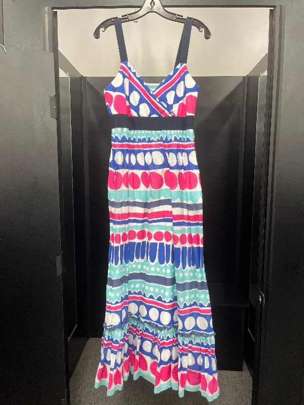 Can't Miss Geometric Dress Casual Maxi Vineyard Vines, Size 6