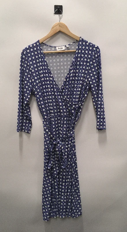 Limited Time Discount Blue Dress Casual Short Leota, Size M