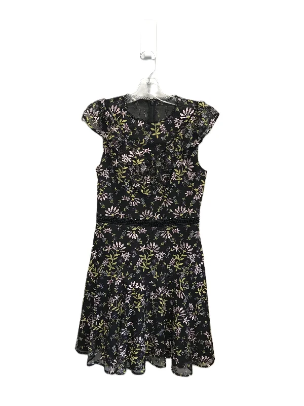 Mega Deal Floral Print Dress Party Short By Monique Lhuillier Size: S
