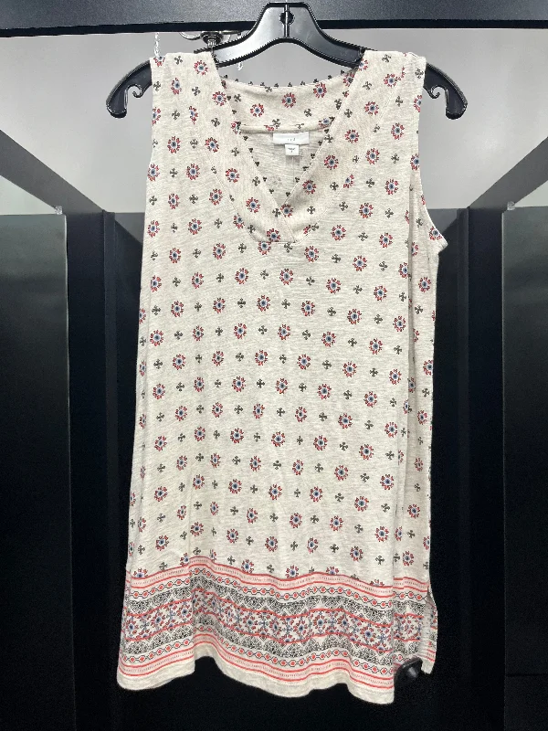 Discount Deals Floral Dress Casual Short J Jill, Size Xl
