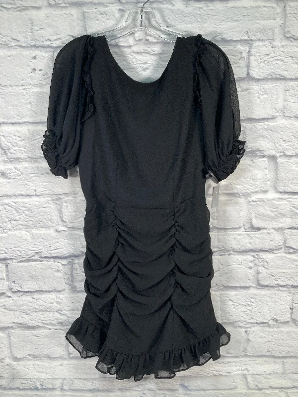 Flash Deals Black Dress Party Short Hyfve, Size L