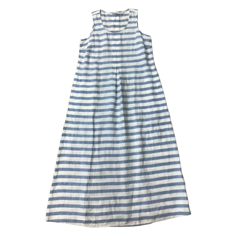 Great Deals Striped Pattern Dress Casual Maxi J. Jill, Size S
