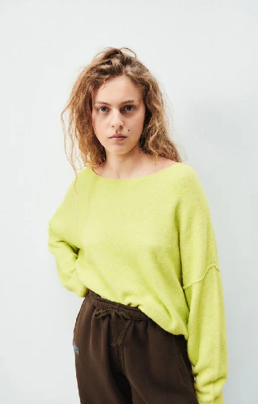 Warehouse Sale Pullover Dam225 Pistache-Multi