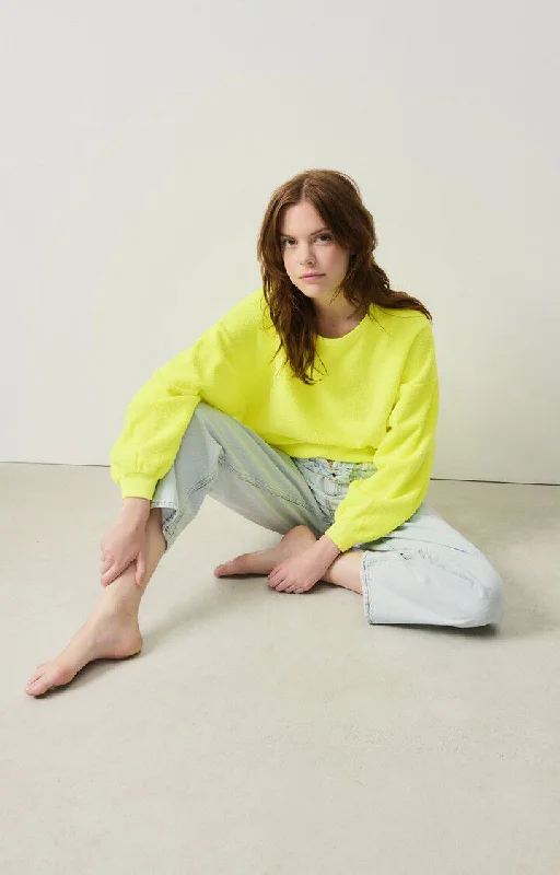 Savings Alert Sweatshirt Boby03af Jaune-Fluo