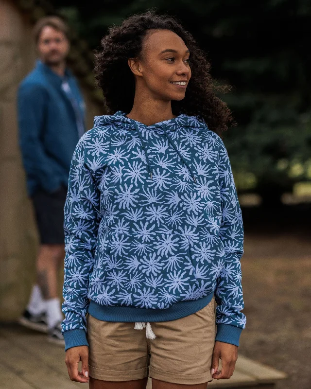 Special Discount Arame Organic Cotton Hoodie - Seaweed Blue Steel