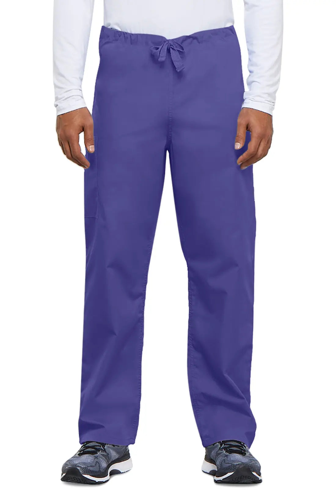 Best Deals Cherokee Unisex 3-Pocket Drawstring Cargo Pant - Grape