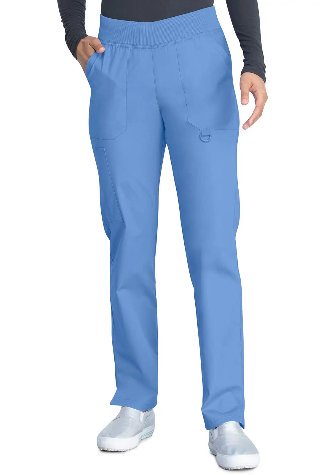 Stock Clearance Dickies Signature Mid Rise Tapered Leg Pull-on Pant - Ceil Blue