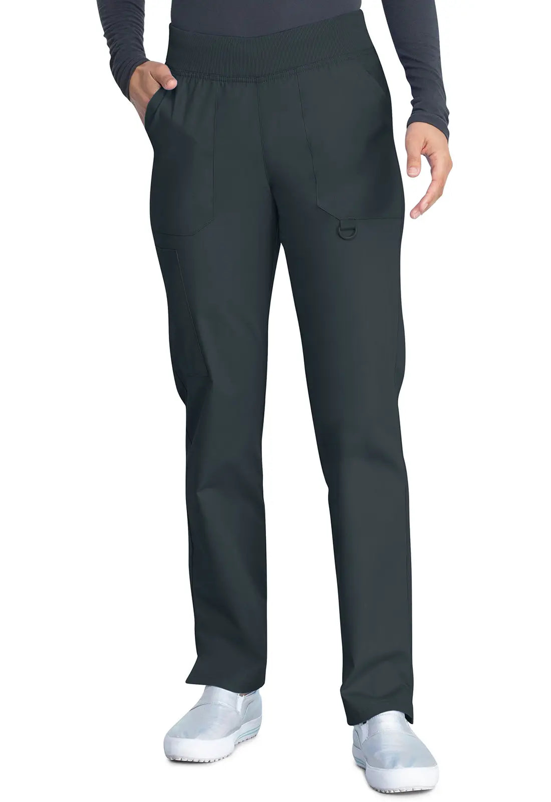 Super Sale Dickies Signature Mid Rise Tapered Leg Pull-on Pant - Pewter